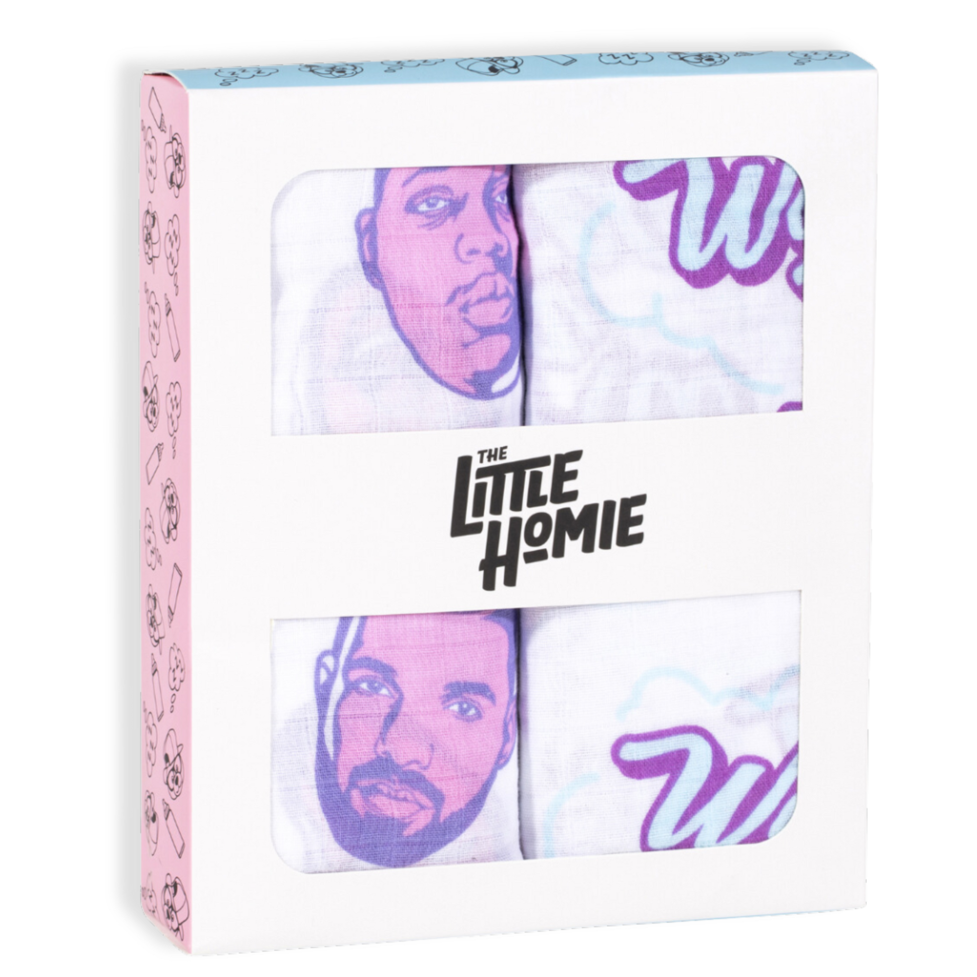 The Little Homie The Tu-Pac Muslin Set